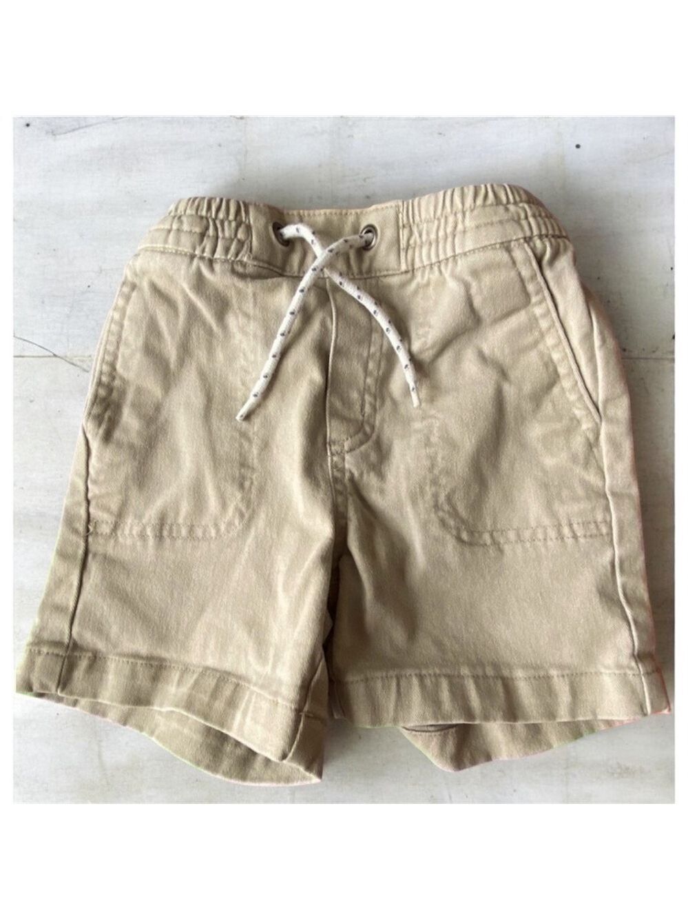 Janie and Jack Khaki Twill Shorts Baby 12 to 18 Months